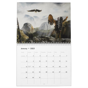  Southwest and Native American Indian Art Calendar