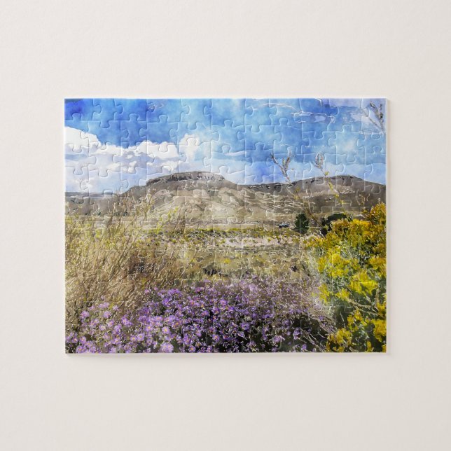 Southwest Autumn Mountain Scene Puzzle (Horizontal)