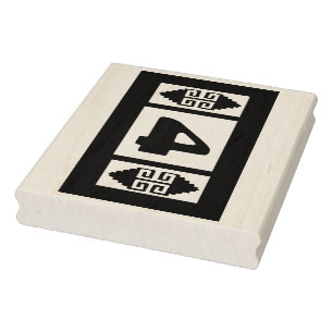 Southwest Aztec Large Stamp Tool - Number 4