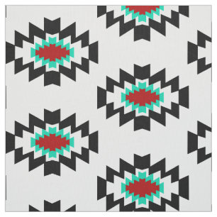 Southwest Aztec Native American Tribal Design Fabric