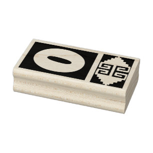 Southwest Aztec Number 0 Design Stamp Tool - Use f