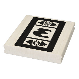 Southwest Aztec Number 3 Large Design Stamp Tool -