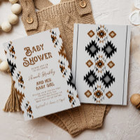 Southwest Baby Shower Invitation