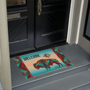 Southwest Buffalo Doormat