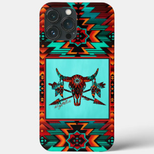Southwest Buffalo Skull And Arrows Case-Mate iPhon iPhone 13 Pro Max Case