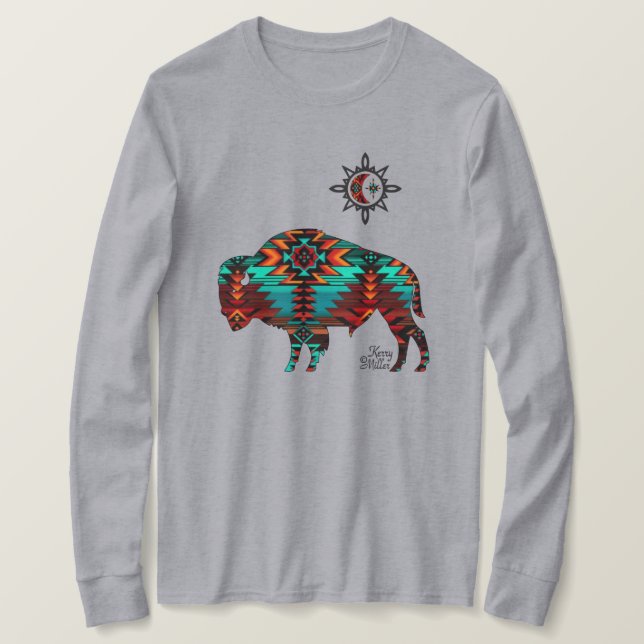 Southwest Buffalo T-Shirt (Design Front)