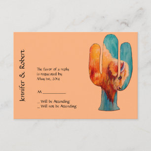 Southwest Cactus and Buffalo Response