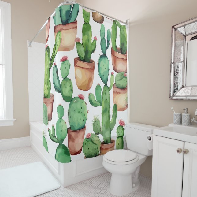 Southwest Cactus Watercolor Themed (In Situ)