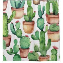Southwest Cactus Watercolor Themed