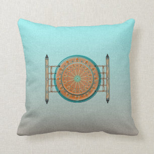 Southwest Cadence Cotton Throw Pillow 16x16 cotton