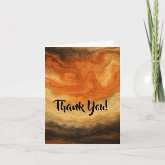 Southwest Canyon Colors Thank You Card (Front)
