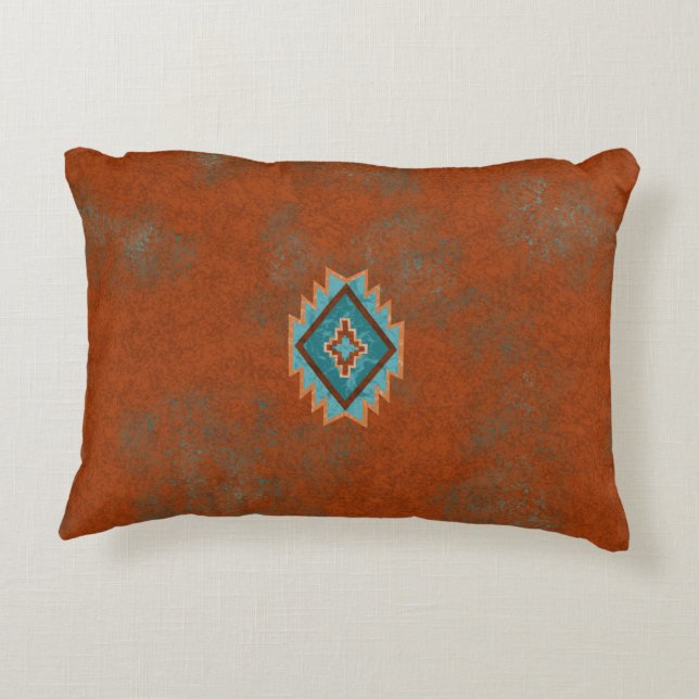 Southwest Canyons Decorative Pillow (Back)