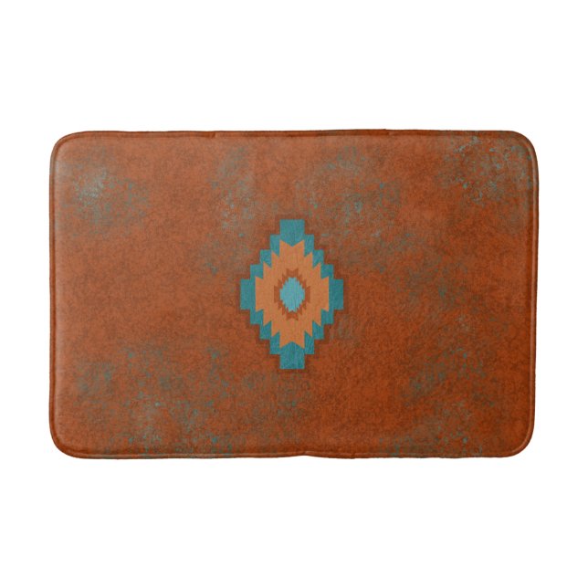 Southwest Canyons Diamond Bath Mat (Front)