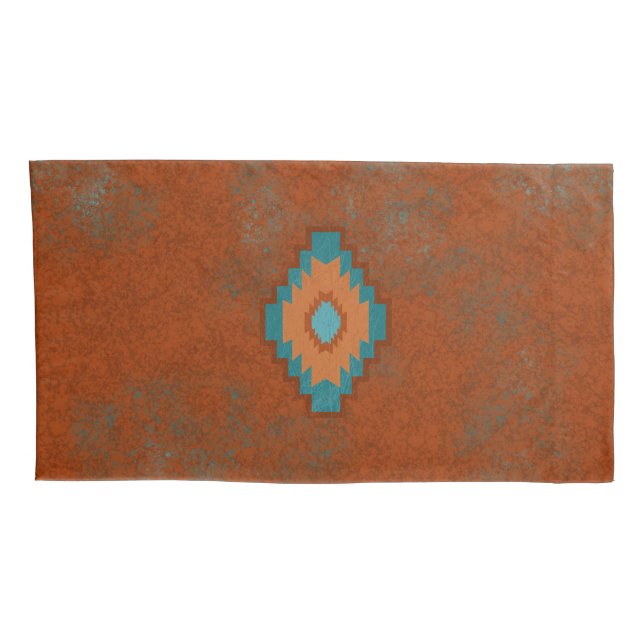 Southwest Canyons Diamond Pillowcase (Back-Right)