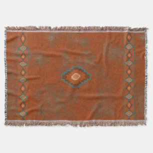 Southwest Canyons Diamond Throw Blanket