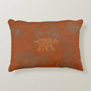 Southwest Canyons Petroglyphs Decorative Pillow