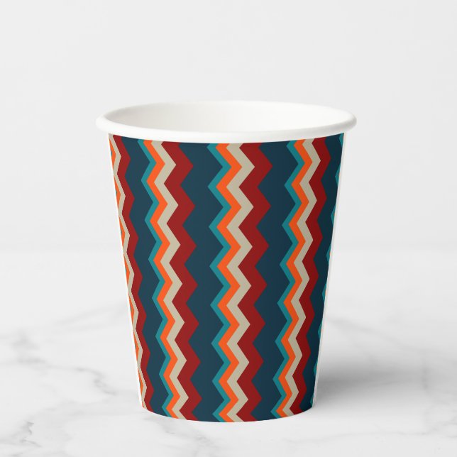 Southwest Chevron Paper Cups (Front)