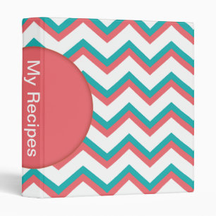 Southwest Chevron Pattern Binder