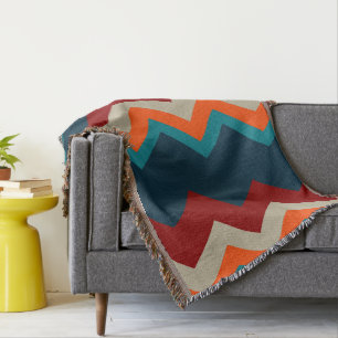 Southwest Chevron Throw Blanket