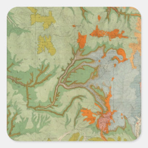 Southwest Colorado and Parts of New Mexico Square Sticker