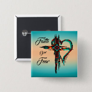 Southwest Cross Button