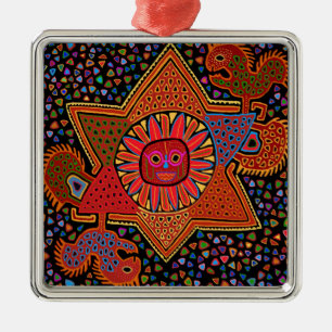 Southwest Del Sol Metal Ornament
