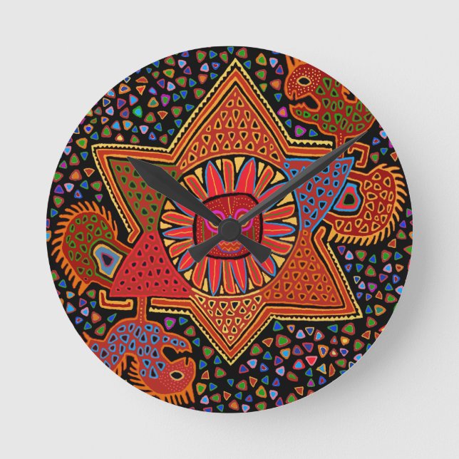 Southwest Del Sol Round Clock (Front)