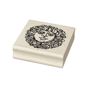 Southwest Del Sol Rubber Design Stamp