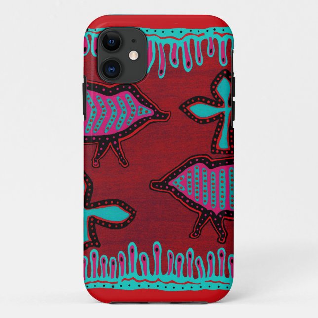 Southwest Desert Animals Case-Mate iPhone Case (Back)
