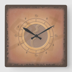 Southwest Desert Clock