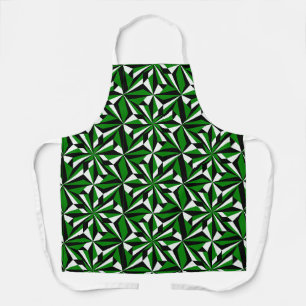 Southwest Desert Flowers in Green Apron