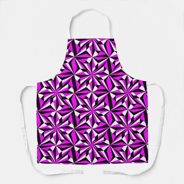 Southwest Desert Flowers in Pink Apron (Front)