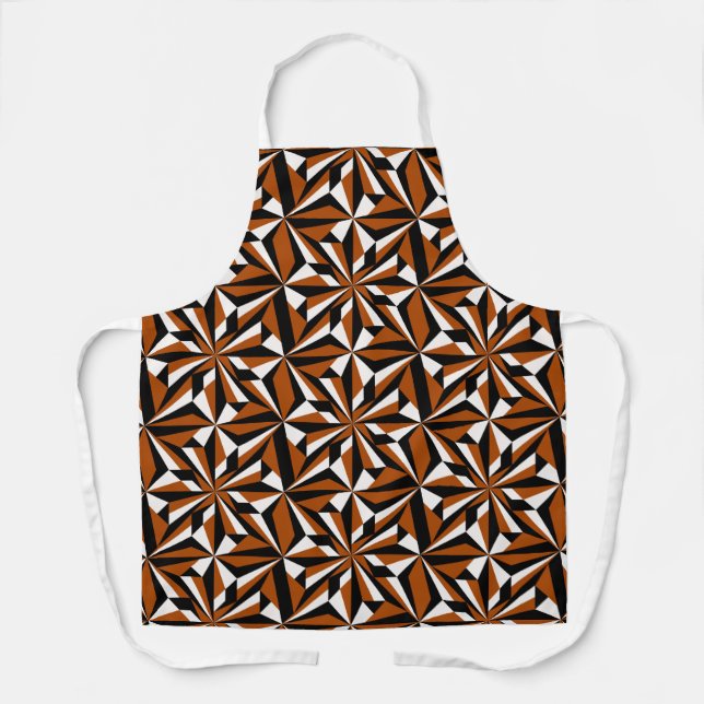 Southwest Desert Flowers in Rust Apron (Front)