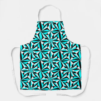 Southwest Desert Flowers in Turquoise Apron
