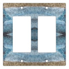 Southwest Desert Mosaic Blue Double Rocker