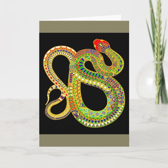 Southwest Desert Rattler Card (Front)