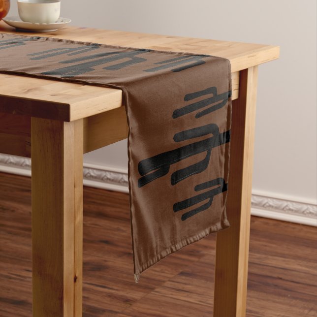 Southwest Desert Saguaro Cactus Table Runner (In Situ)