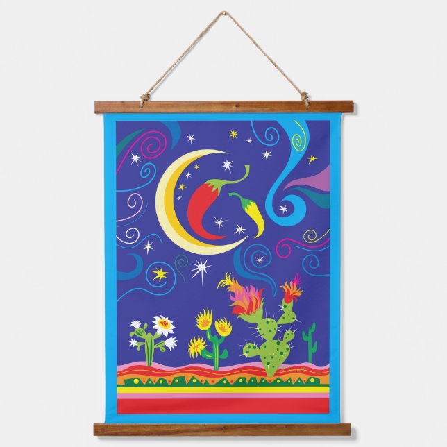 Southwest Desert Sky Hanging Tapestry (Front)