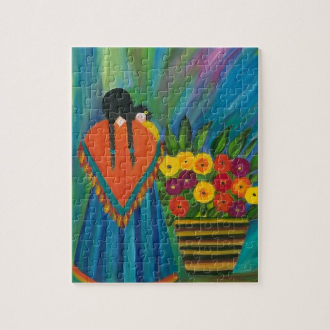 Southwest Design #1 Jigsaw Puzzle (Vertical)