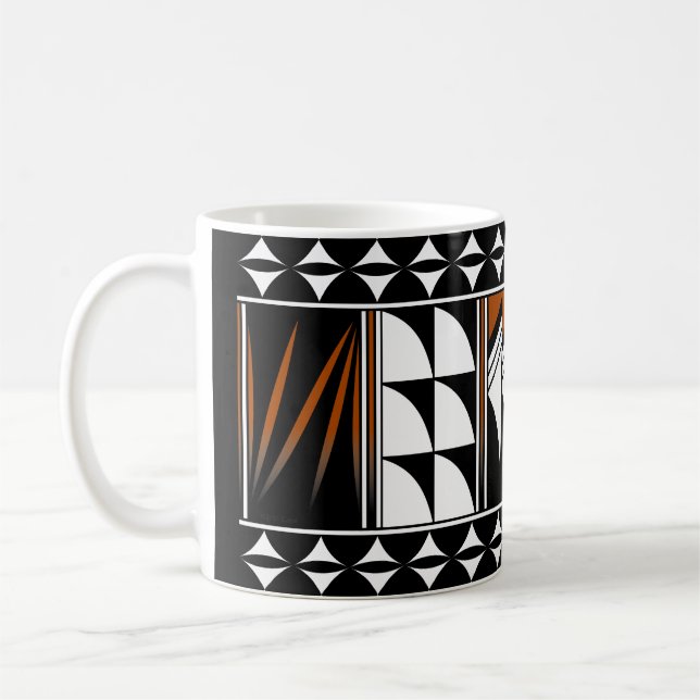 Southwest Feather Blessings Coffee Mug (Left)