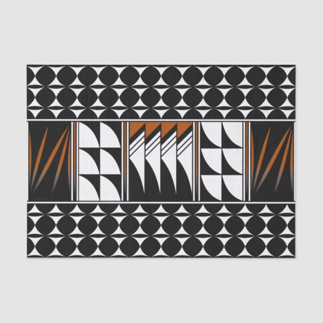 Southwest Feather Blessings Tissue Paper (Front)