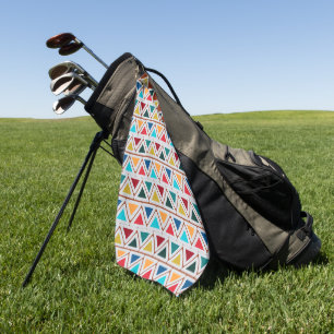 Southwest Feathers Golf Towel