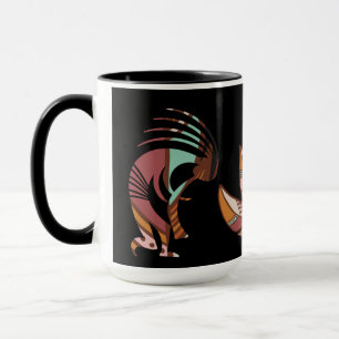 Southwest Feathers Kokopelli Mug