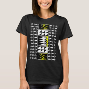 Southwest Four Feathers in Yellow T-Shirt