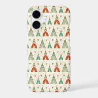 Southwest Geo Step | Geometric Teepee Pattern