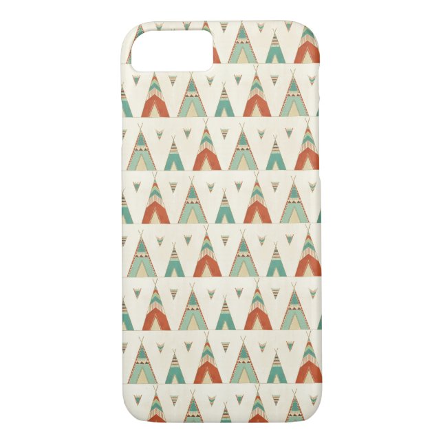 Southwest Geo Step | Geometric Teepee Pattern Case-Mate iPhone Case (Back)