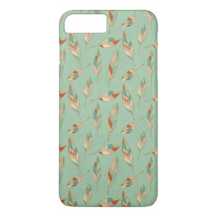 Southwest Geo Step   Green Feather Pattern Case-Mate iPhone Case
