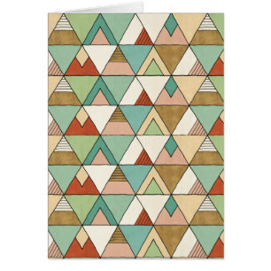 Southwest Geo Step   Hand Drawn Tribal Pattern