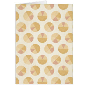 Southwest Geo Step   Orange Circle Pattern