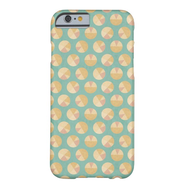 Southwest Geo Step | Orange & Green Circle Pattern Case-Mate iPhone Case (Back)